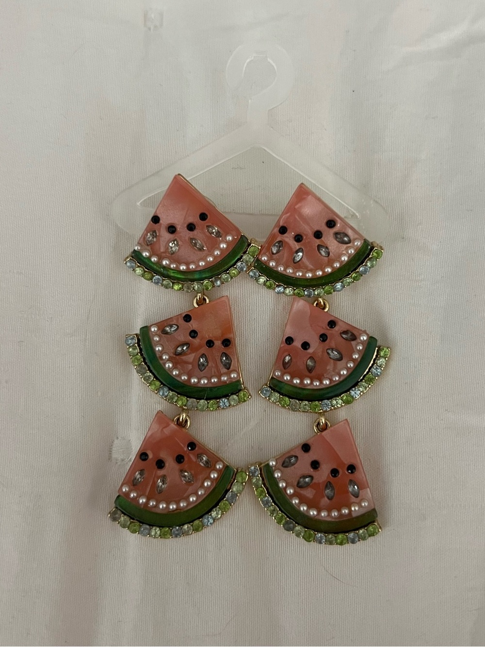 Baublebar Watermelon Slice Drop Earrings